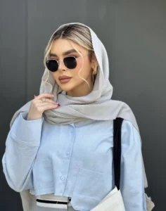 عینک آفتابی زنانه ری بن فلزی کد 133