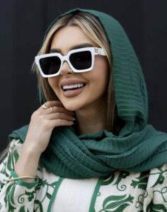 عینک افتابی زنانه برند لویی ویتون کد ۱۴۶